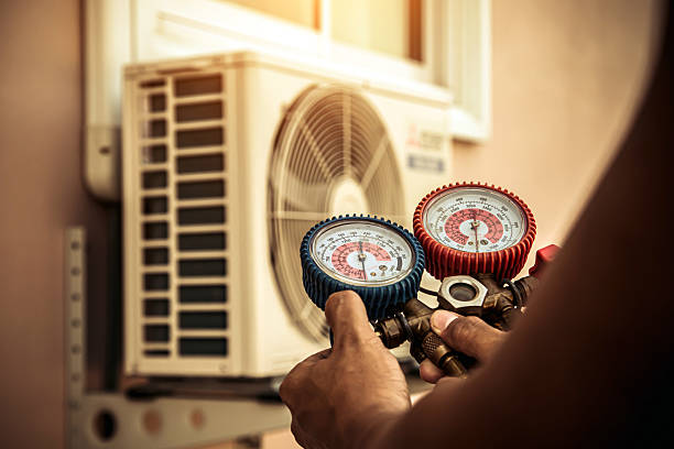 Professional Hvac technician working in West Harrison, IN